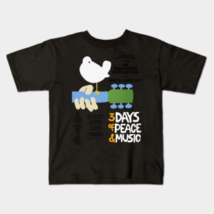 Woodstock , Sticker, Poster, Mask Kids T-Shirt